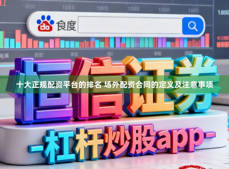 十大正规配资平台的排名 场外配资合同的定义及注意事项