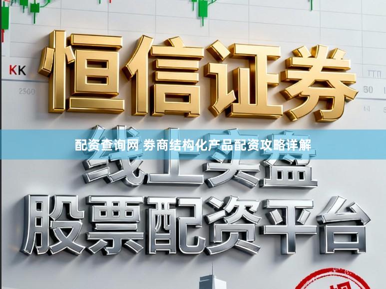 配资查询网 劵商结构化产品配资攻略详解